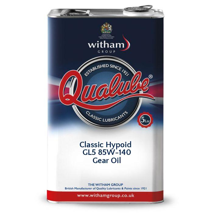 Qualube Classic Hypoid GL5 85W-140 Gear Oil